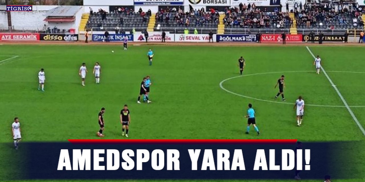 Amedspor yara aldı!