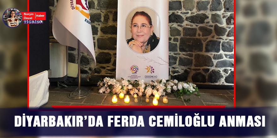 Diyarbakır’da Ferda Cemiloğlu anması