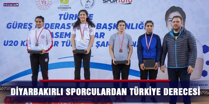 Diyarbakırlı sporculardan Türkiye derecesi