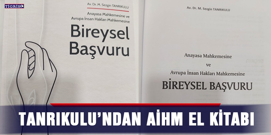 Tanrıkulu’ndan AİHM el kitabı