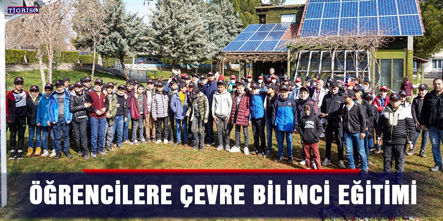 Öğrencilere çevre bilinci eğitimi