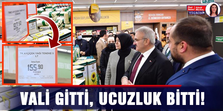 VİDEO - Vali gitti, ucuzluk bitti!