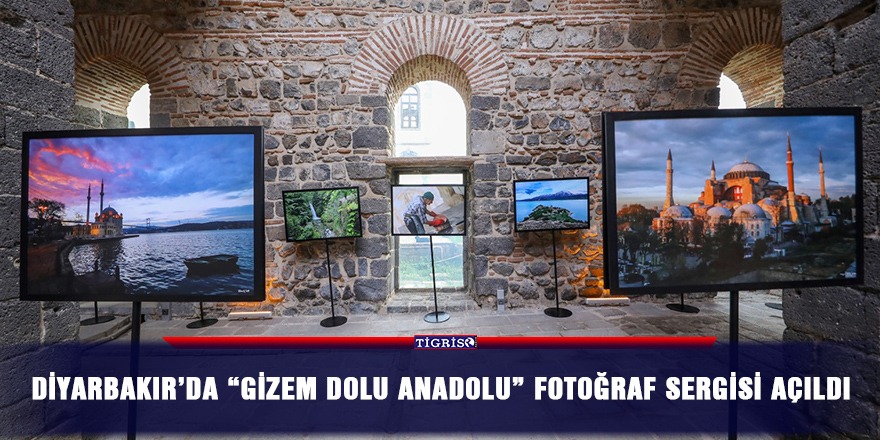 Diyarbakır’da “Gizem Dolu Anadolu” fotoğraf sergisi açıldı