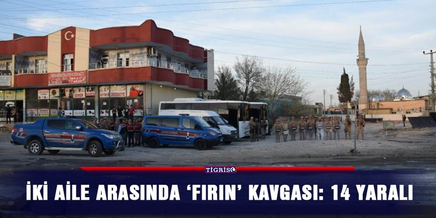 İki aile arasında 'fırın' kavgası: 14 yaralı
