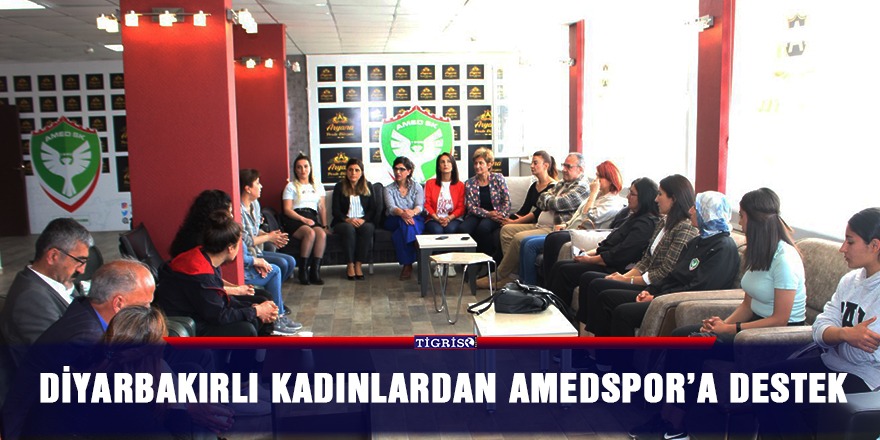Diyarbakırlı kadınlardan Amedspor’a destek