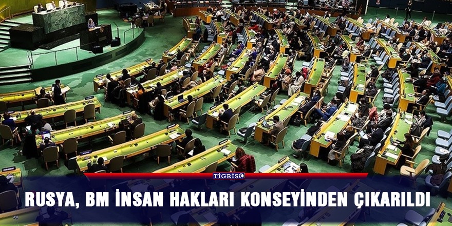 Rusya, BM İnsan Hakları Konseyinden çıkarıldı