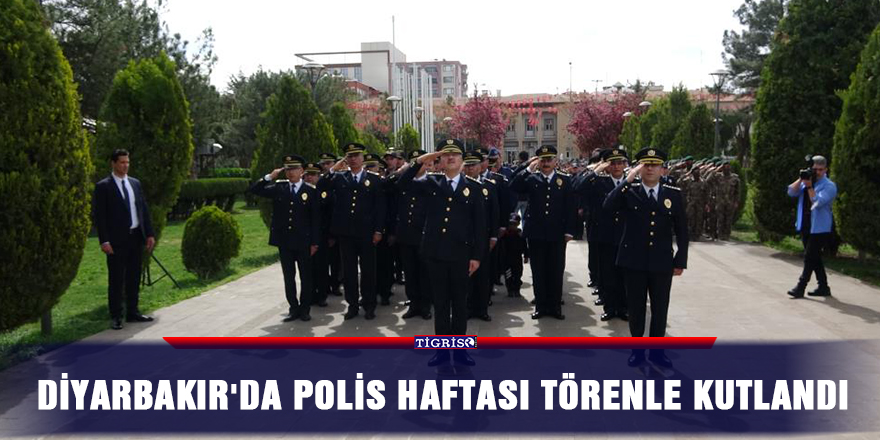 Diyarbakır'da Polis Haftası törenle kutlandı
