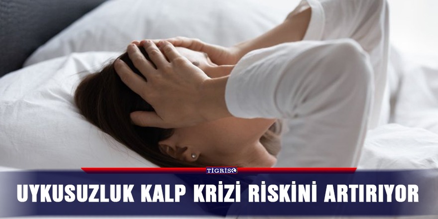 Uykusuzluk kalp krizi riskini artırıyor