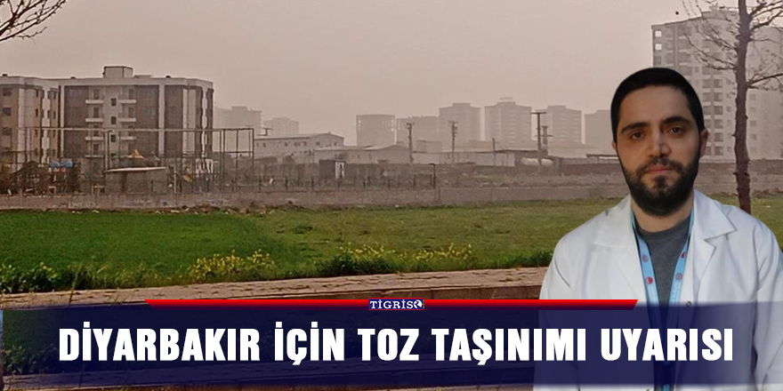 VİDEO - Diyarbakır için toz taşınımı uyarısı