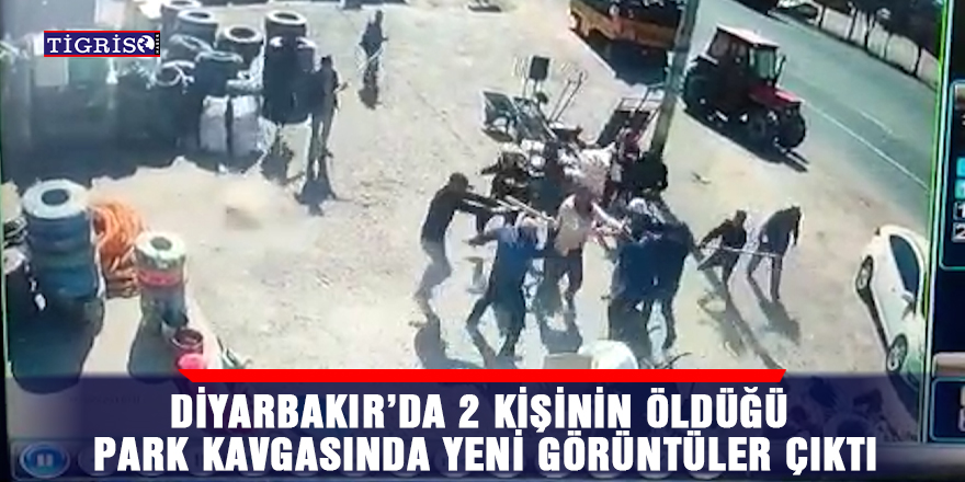 VİDEO - Diyarbakır’da 2 kişinin öldüğü park kavgasında yeni görüntüler çıktı