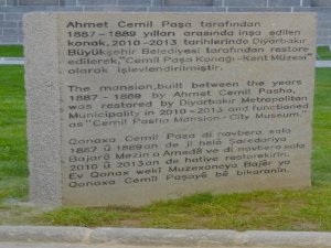 Tarihi konakta gramer hatası!