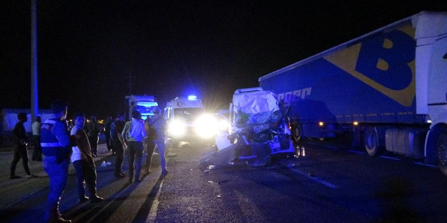 Diyarbakır’da trafik  kazası can aldı