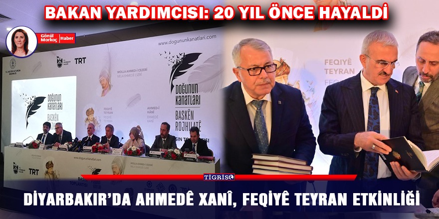 VİDEO - Diyarbakır’da Ahmedê Xanî, Feqiyê Teyran etkinliği