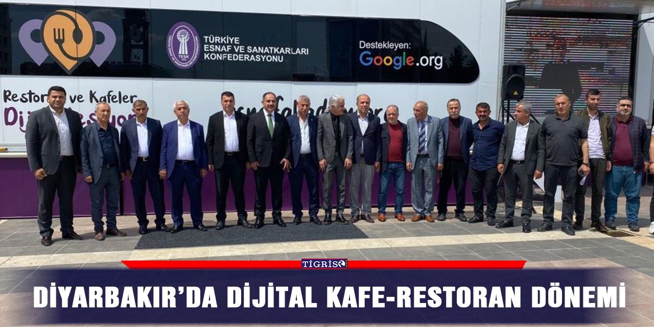 VİDEO - Diyarbakır’da dijital kafe, restoran dönemi