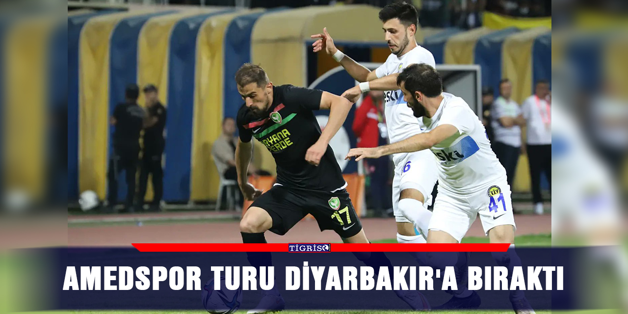 Amedspor turu Diyarbakır'a bıraktı