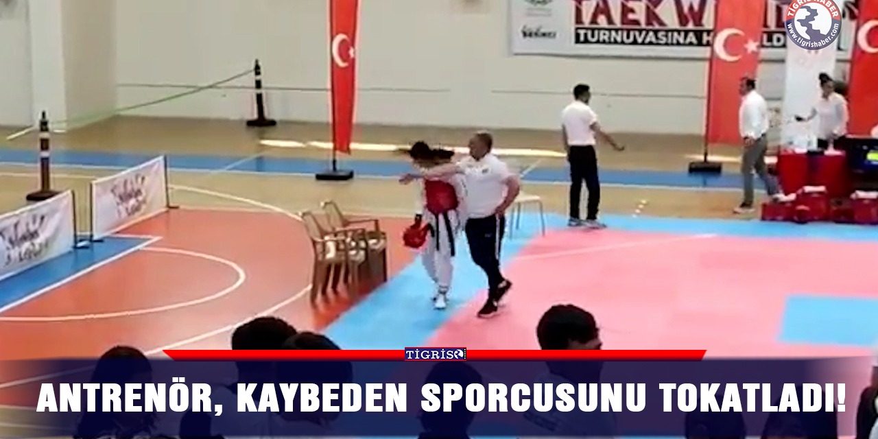 VİDEO - Antrenör, kaybeden sporcusunu tokatladı!