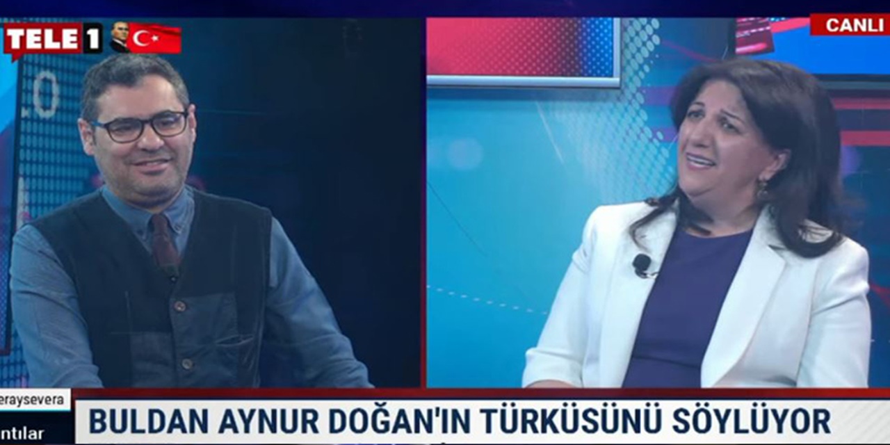 Pervin Buldan canlı yayında 'Dar Hejiroke'yi söyledi