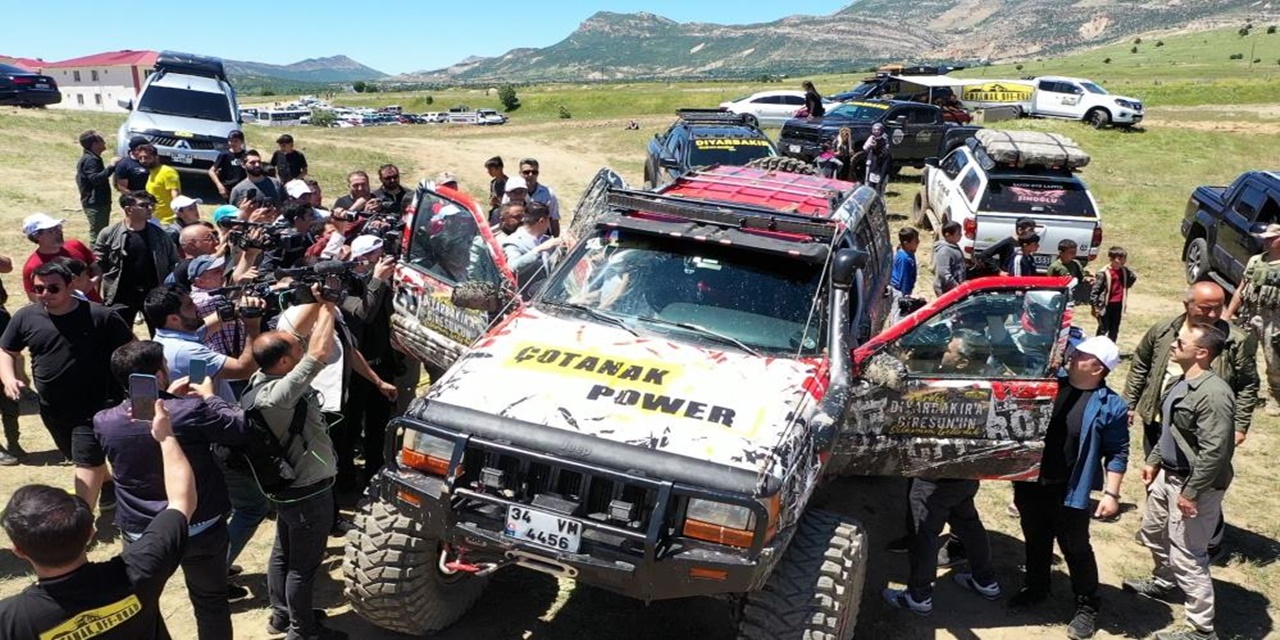 Diyarbakır Lice’de off-road rüzgarı