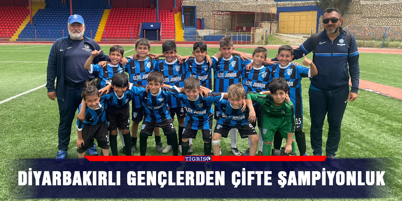 Diyarbakırlı gençlerden çifte şampiyonluk