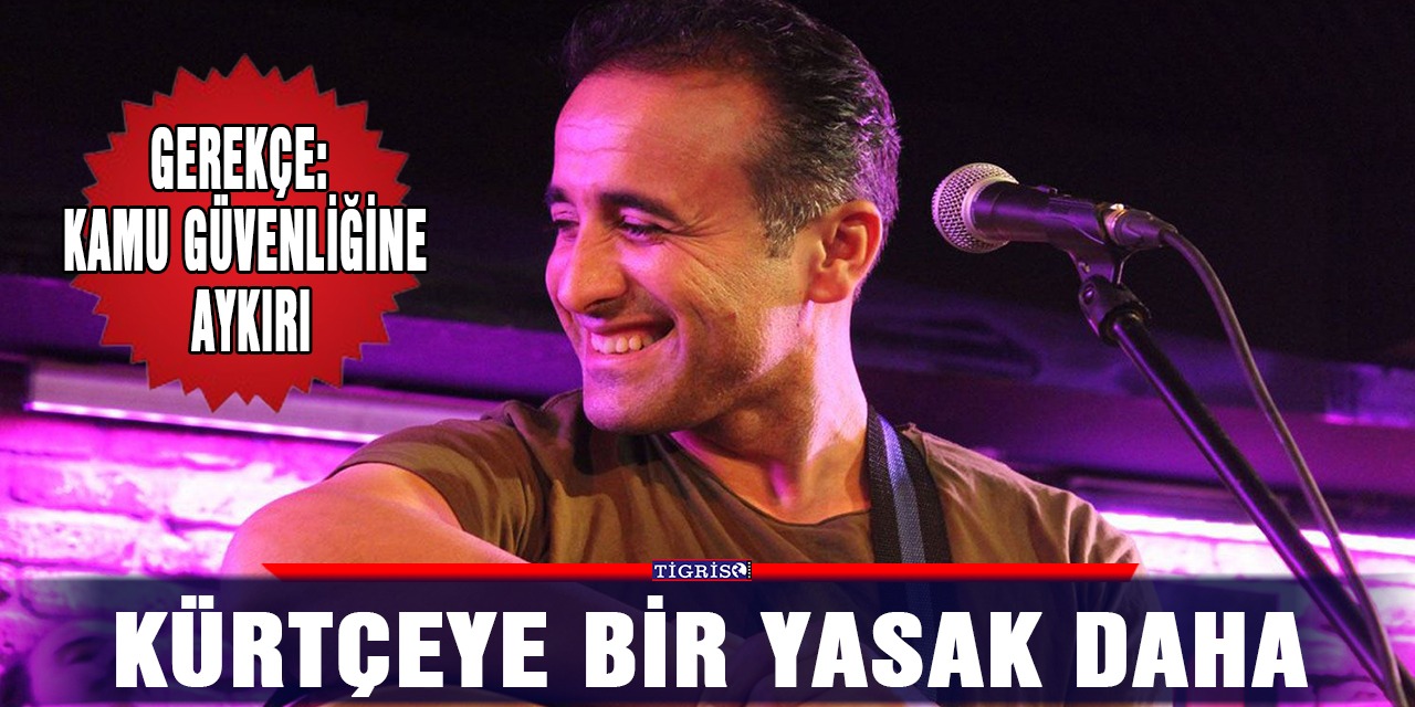 Kürtçeye bir yasak daha