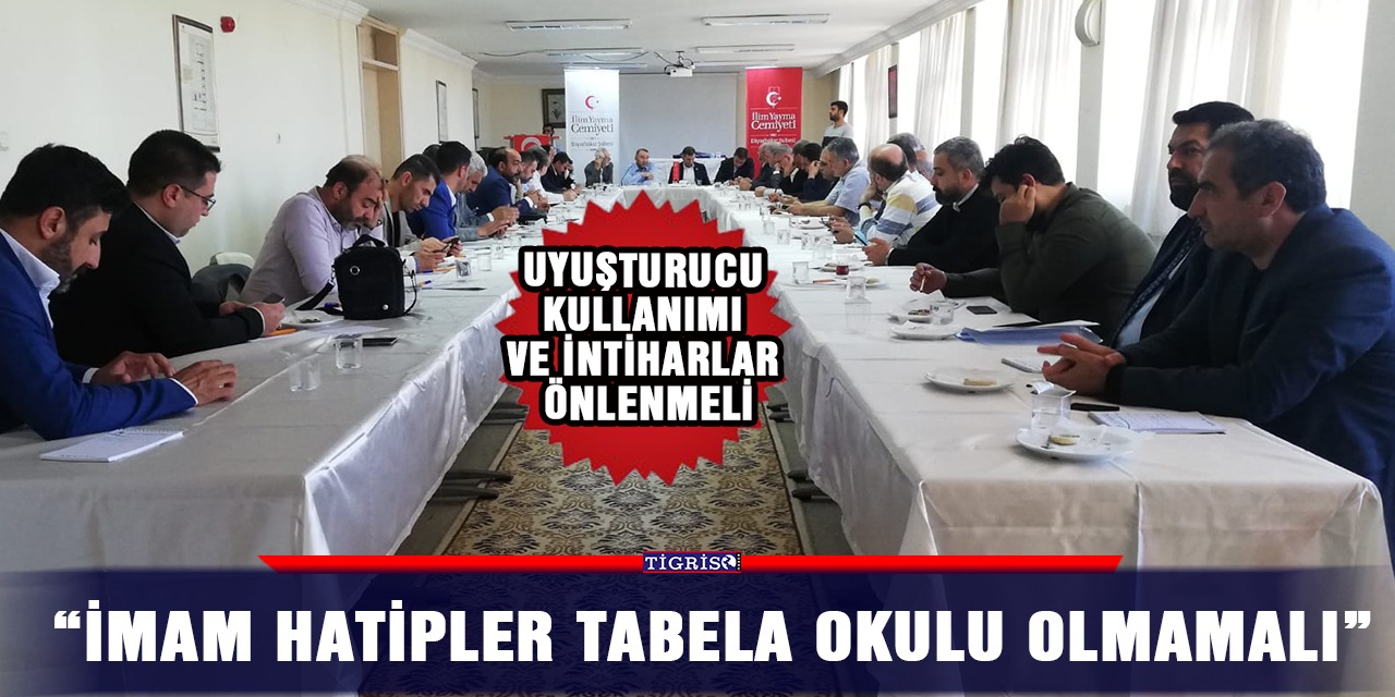 Diyarbakır’ın eğitim hayatı toplantısında öne çıkan başlıklar