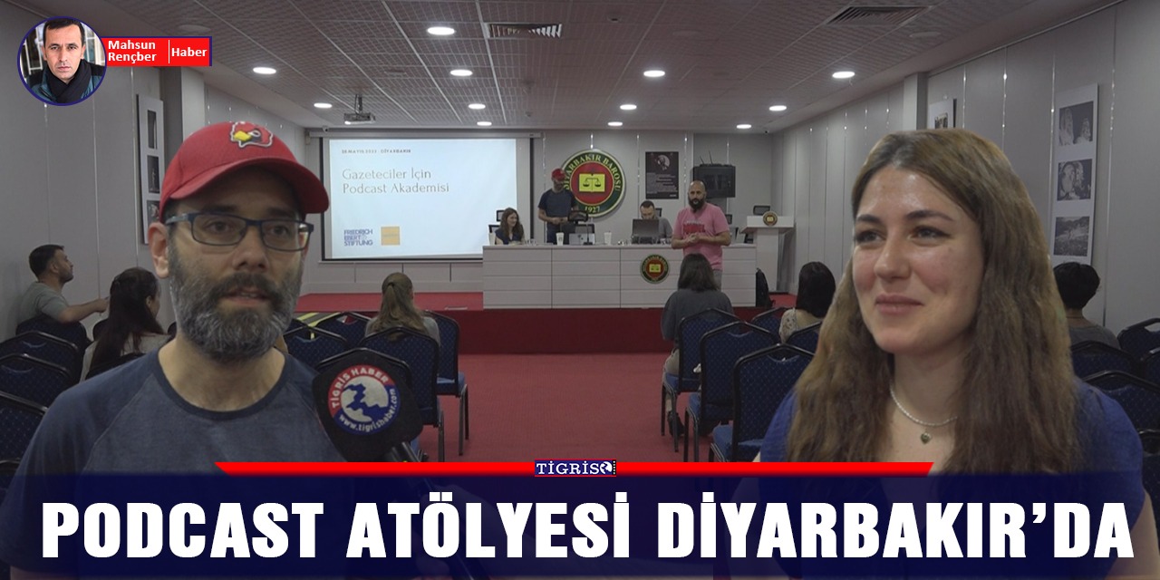 VİDEO - Podcast atölyesi Diyarbakır’da