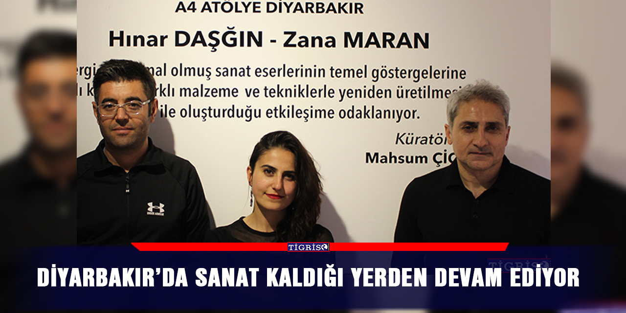 VİDEO - Diyarbakır’da sanat kaldığı yerden devam ediyor