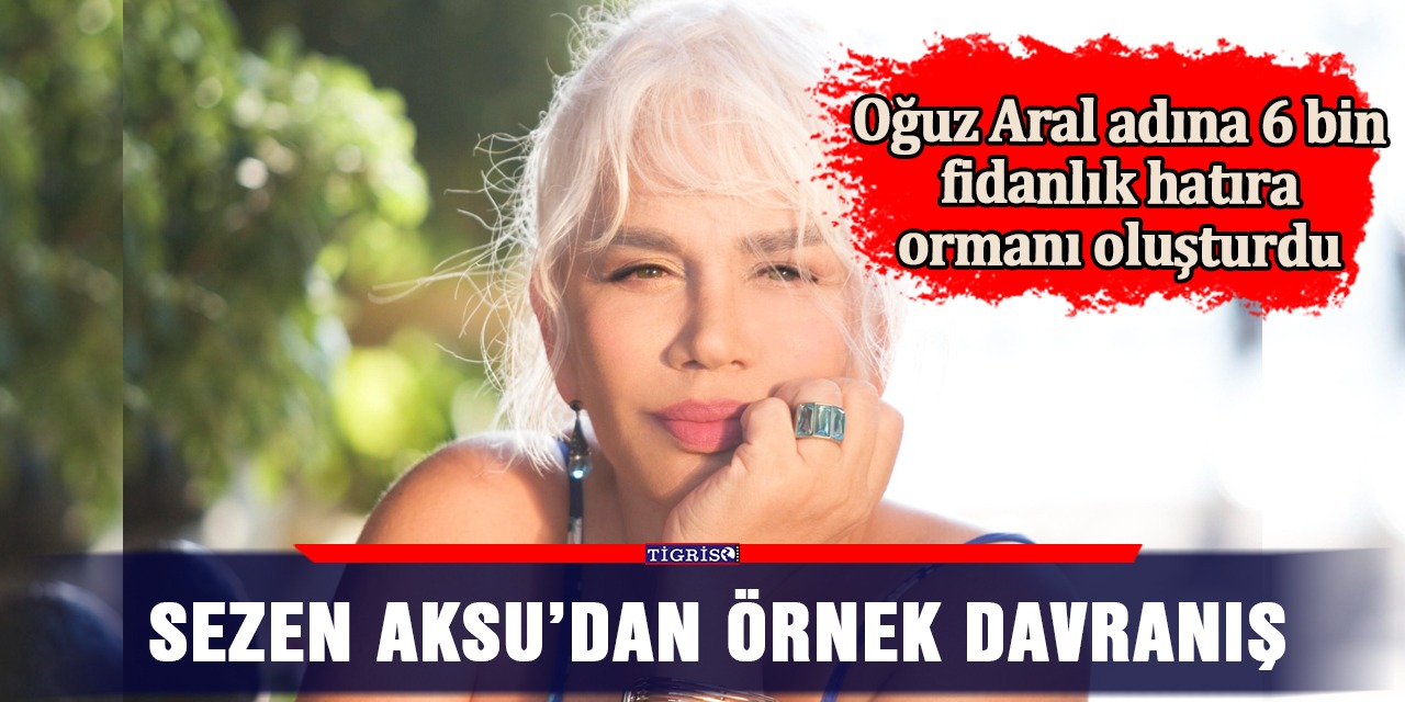 Sezen Aksu’dan örnek davranış