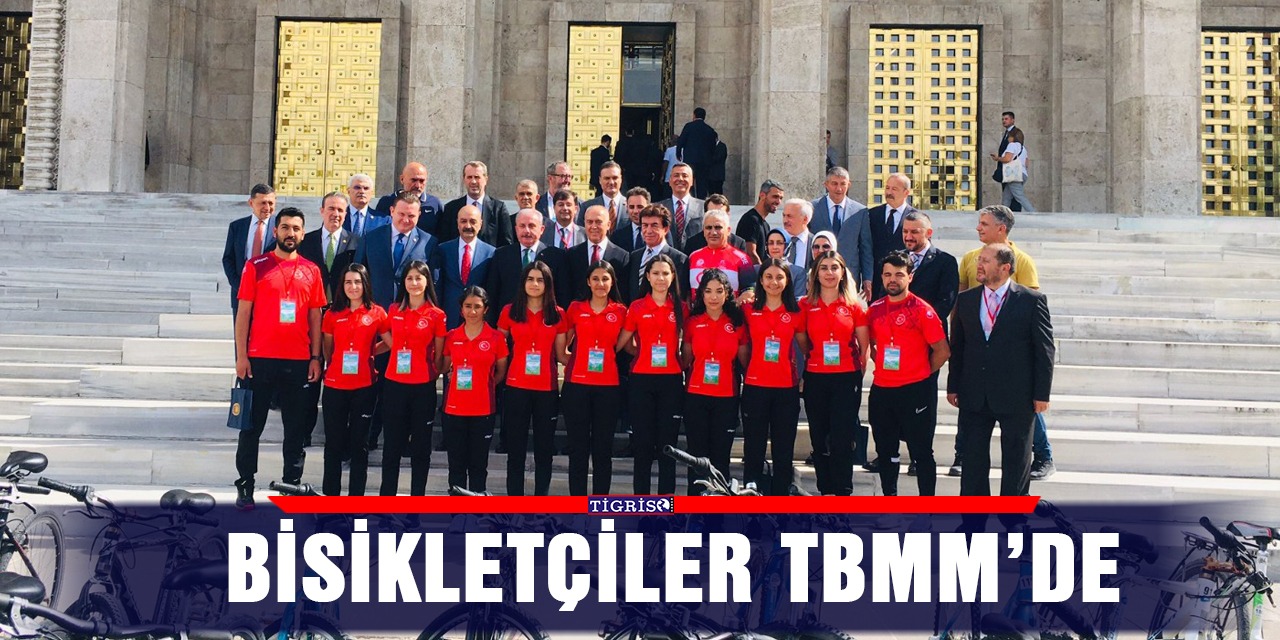 Bisikletçiler TBMM’de