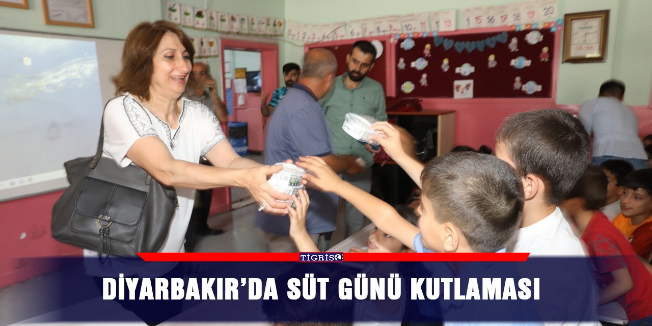 Diyarbakır’da süt günü kutlaması
