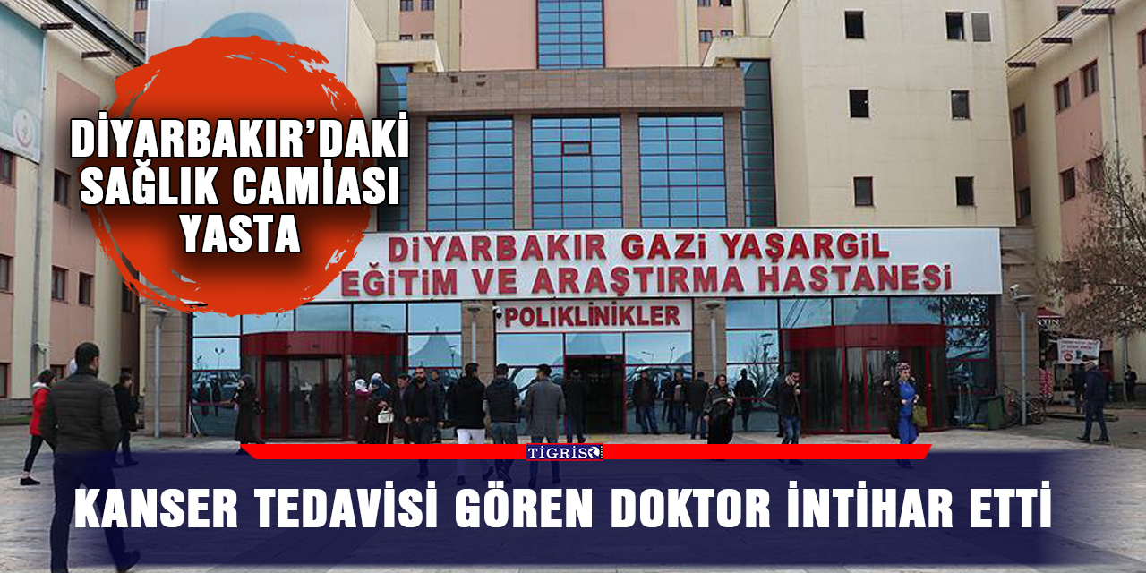 Kanser tedavisi gören doktor intihar etti
