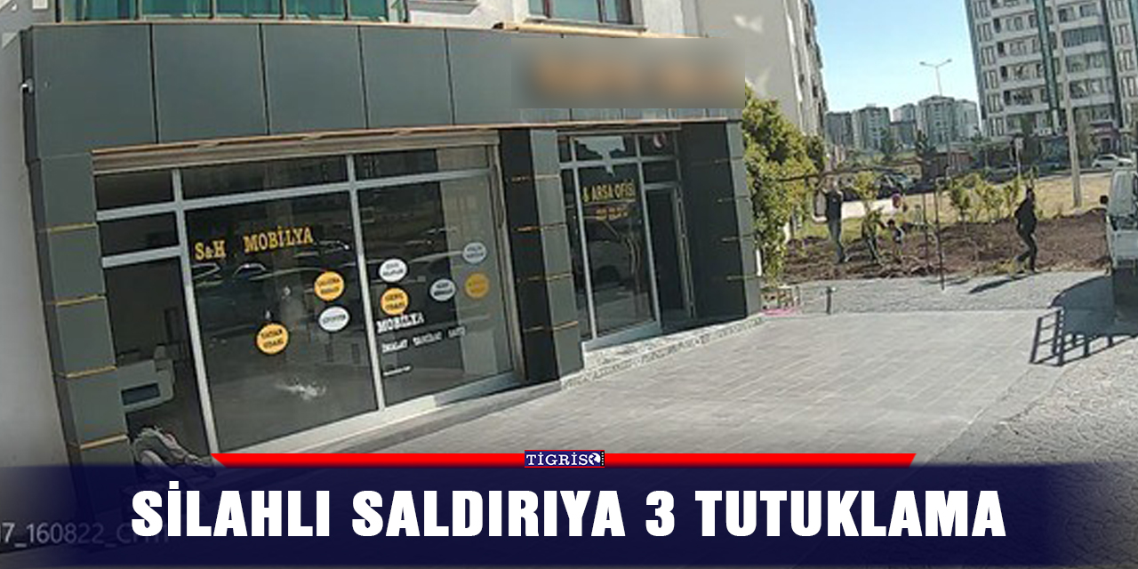 Silahlı saldırıya 3 tutuklama