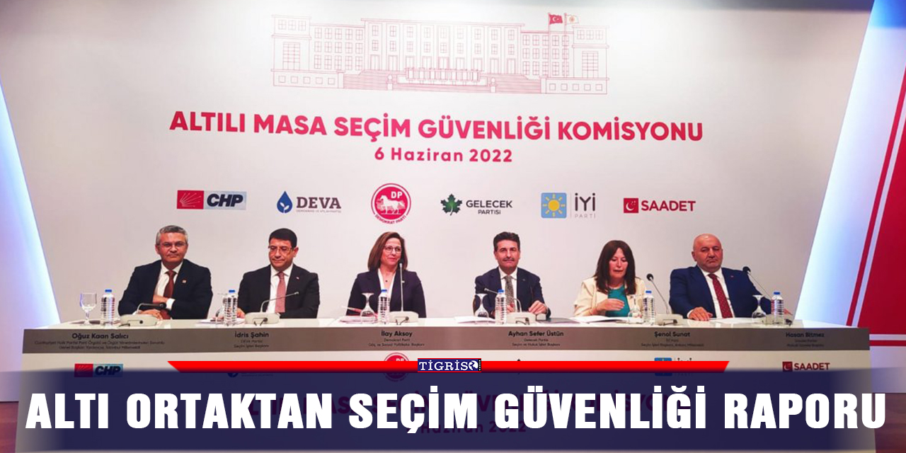 Altı ortaktan seçim güvenliği raporu