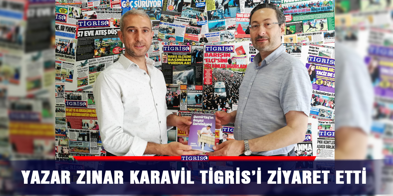 Yazar Zınar Karvail Tigris’i ziyaret etti