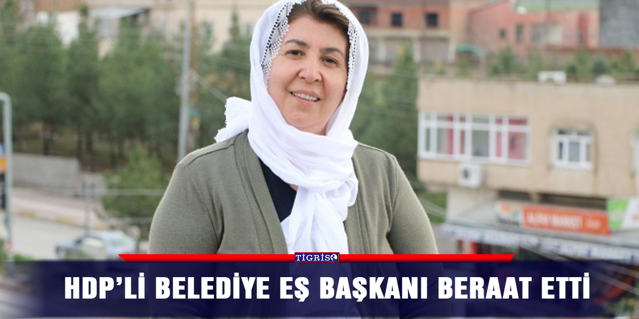 HDP’li Belediye eş başkanı beraat etti