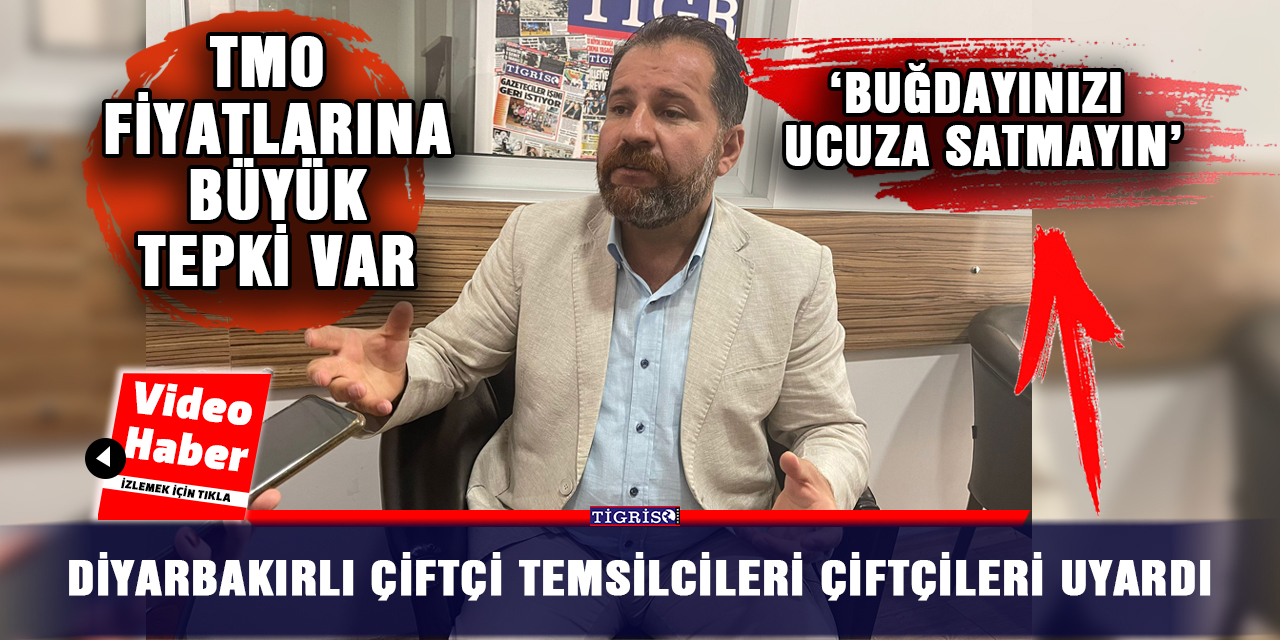 VİDEO - Diyarbakırlı çiftçi temsilcileri çiftçileri uyardı