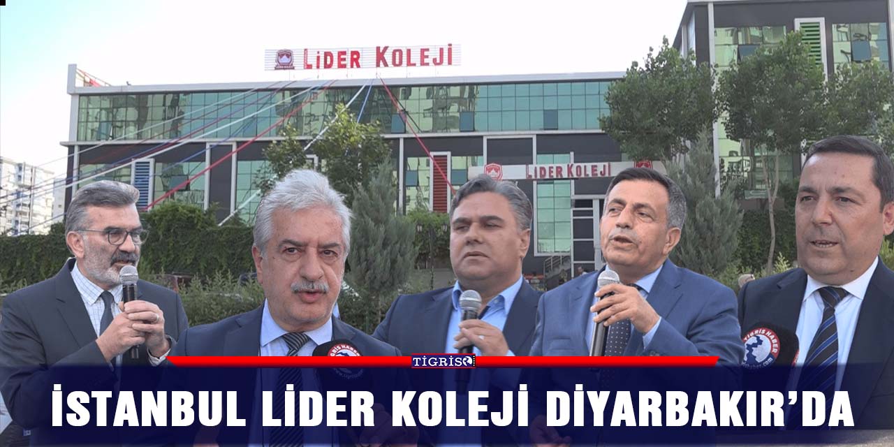 VİDEO - İstanbul Lider Koleji Diyarbakır’da