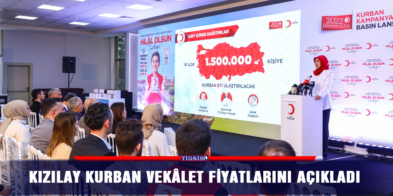 Kızılay Kurban Vekâlet Fiyatlarını Açıkladı