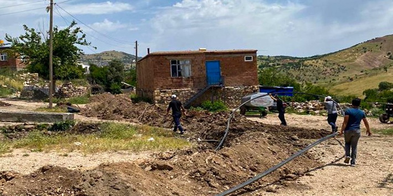 Diyarbakır’da 25 haneli mahalleye yıllar sonra içme suyu verildi