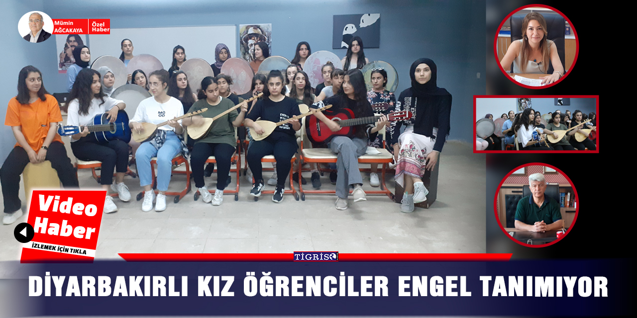 VİDEO - Diyarbakırlı kız öğrenciler engel tanımıyor