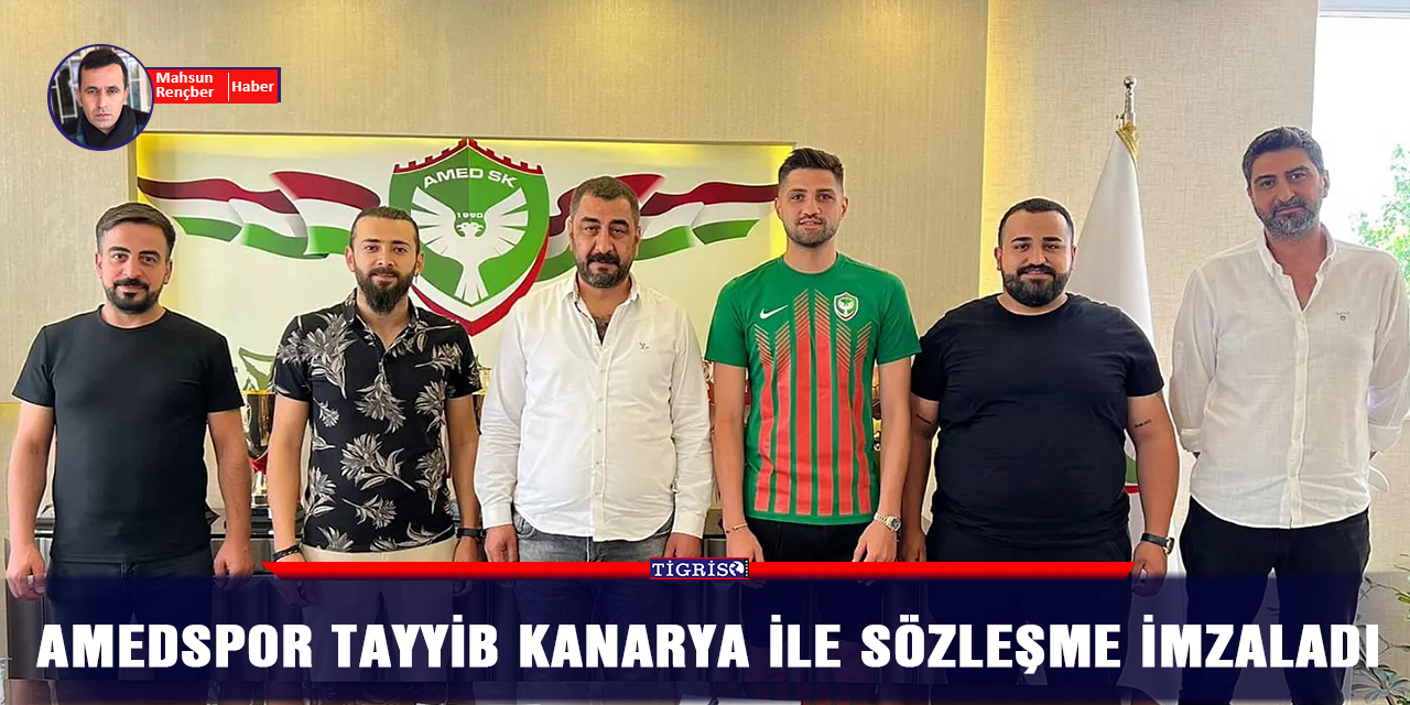Amedspor Tayyib Kanarya ile sözleşme imzaladı