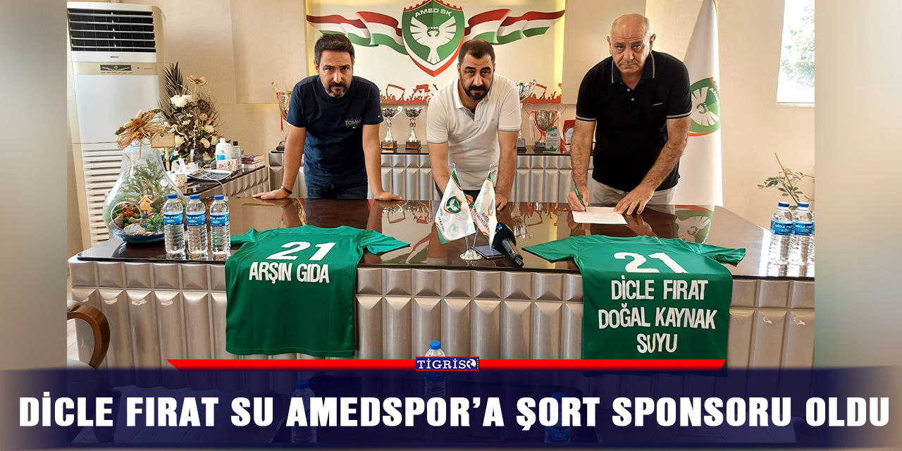 Dicle Fırat Su Amedspor’a şort sponsoru oldu