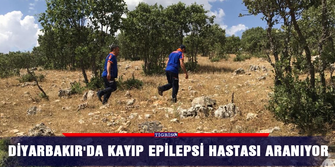 Diyarbakır'da kayıp epilepsi hastası aranıyor