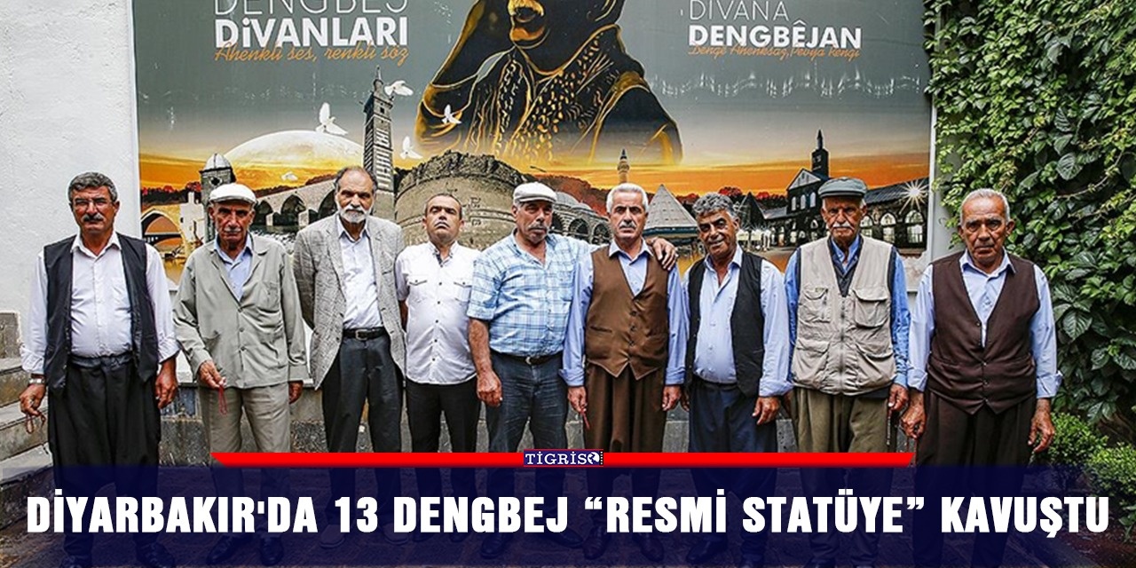 Diyarbakır'da 13 dengbej “resmi statüye” kavuştu