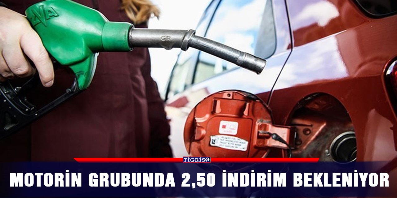 Motorin grubunda 2,50 indirim bekleniyor