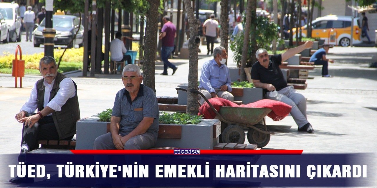TÜED, Türkiye'nin emekli haritasını çıkardı