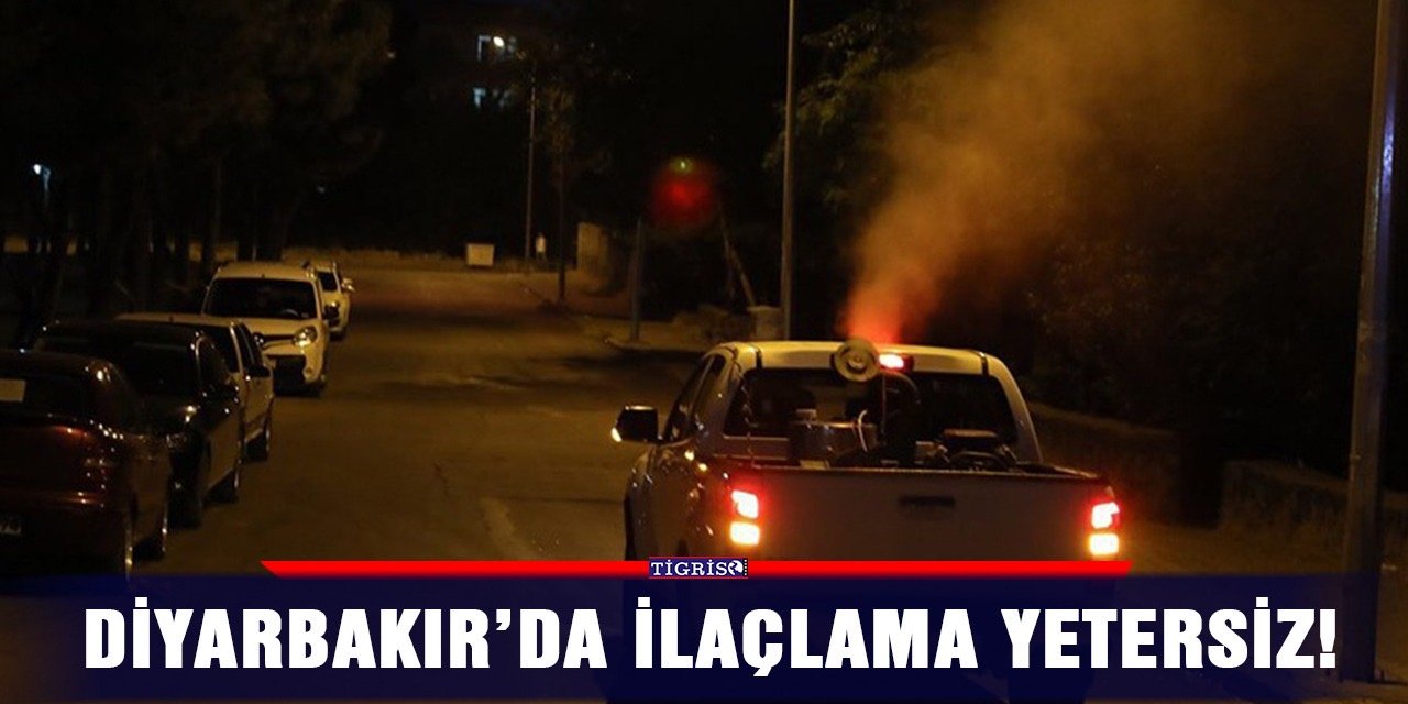 Diyarbakır’da ilaçlama yetersiz!