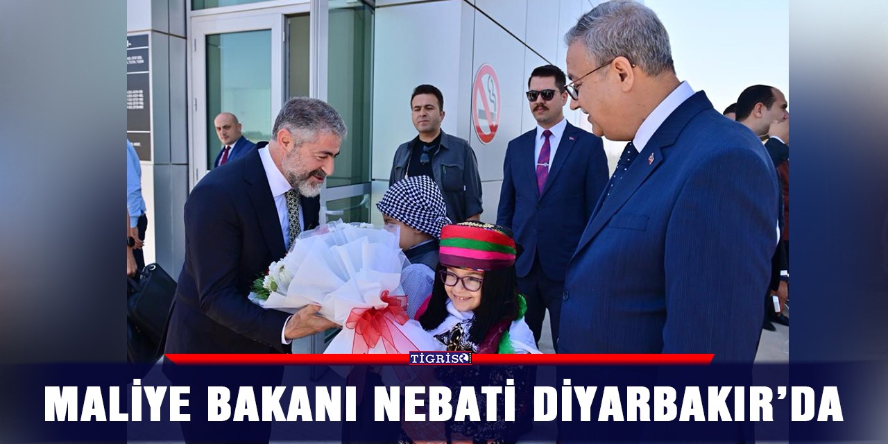 Maliye Bakanı Nebati Diyarbakır’da