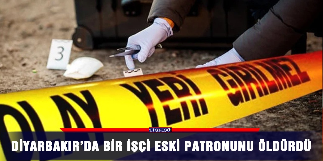 Diyarbakır’da bir işçi eski patronunu öldürdü