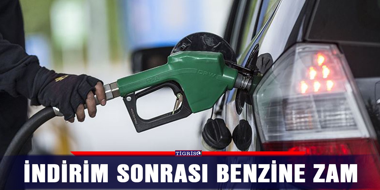 İndirim sonrası benzine zam